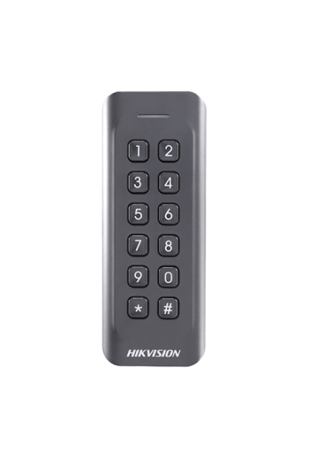 Cititor de proximitate RFID MIFARE 13.56Mhz cu tastatura integrata -HIKVISION DS-K1802MK