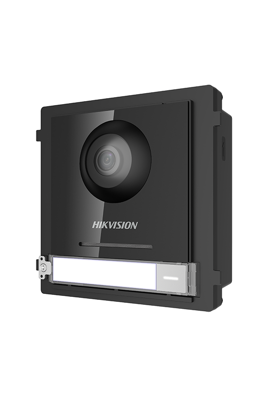 Modul Master pentru Interfonie modulara echipat cu camera video 2MP fisheye si un buton apel  - HIKVISION DS-KD8003-IME1