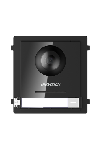 Modul Master pentru Interfonie modulara echipat cu camera video 2MP fisheye si un buton apel  - HIKVISION DS-KD8003-IME1