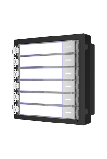 Modul extensie afisaj 6 familii pentru Interfon modular - HIKVISION DS-KD-KK