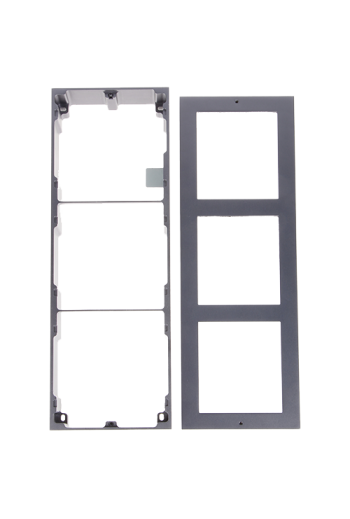 Rama montaj aparent, 3 module, pentru Interfon modular - HIKVISION DS-KD-ACW3