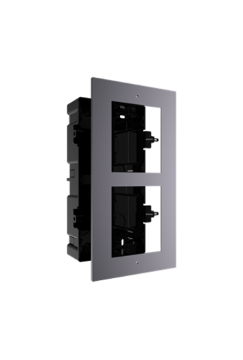 Rama montaj ingropat, 2 module, pentru Interfon modular - HIKVISION DS-KD-ACF2