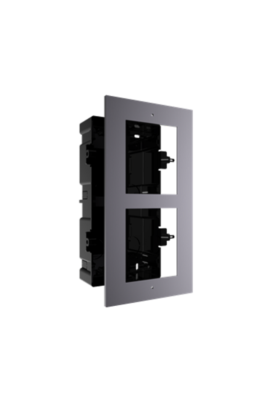 Rama montaj ingropat, 2 module, pentru Interfon modular - HIKVISION DS-KD-ACF2