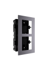 Rama montaj ingropat, 2 module, pentru Interfon modular - HIKVISION DS-KD-ACF2