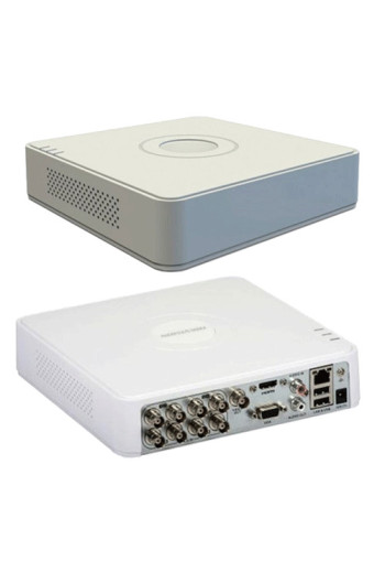 DVR 8 canale video 4MP lite, AUDIO HDTVI over coaxial - HIKVISION DS-7108HQHI-K1(S)