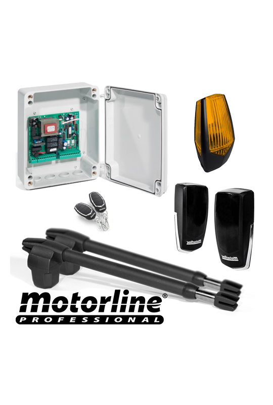 Kit automatizare poarta batanta 2x4m -MOTORLINE LINCE600-KIT