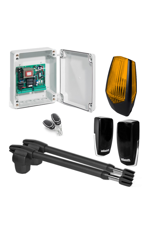 Kit automatizare poarta batanta 2x3m -MOTORLINE LINCE400-KIT