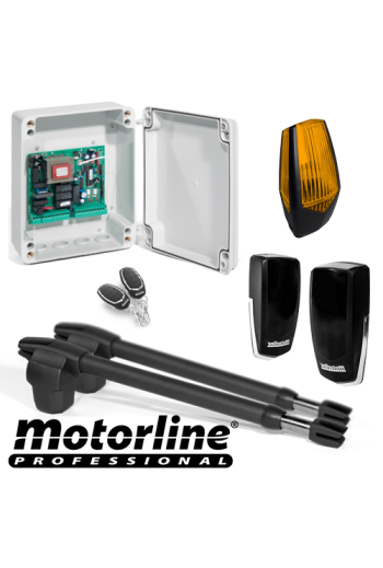 Kit automatizare poarta batanta 2x2.5m -MOTORLINE LINCE300-KIT