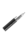 Cablu Coaxial RG6 TRISHIELD autoportant, 305m, negru TSY-RG6-TRIS-MESS