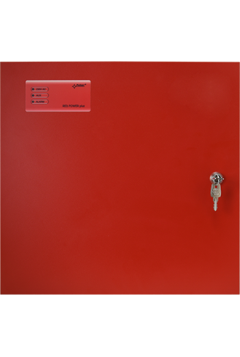 Sursa de alimentare EN 54-4, 27.6V/3.2A, cutie metalica cu loc acumulatori 2x40Ah/12V - PULSAR EN54C-5A40