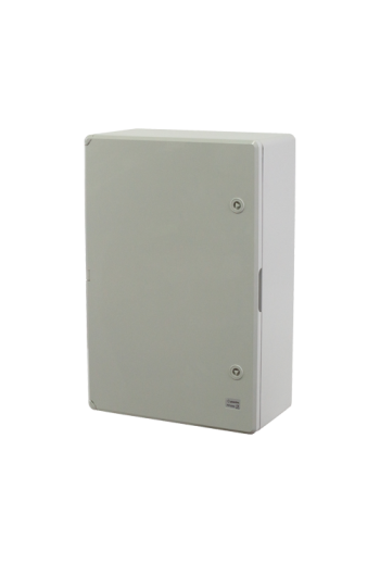 Cutie distributie IP65 din ABS gri, usa mata, placa metalica, 400x600x200 mm PP3008