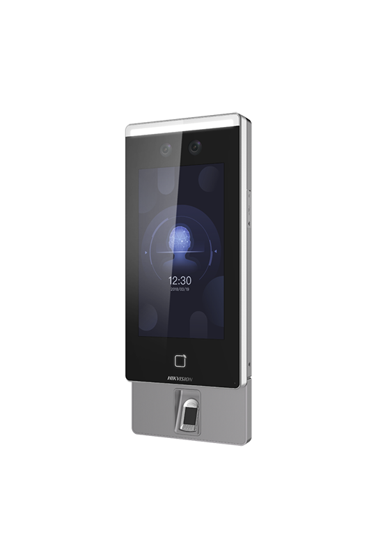 Terminal standalone IP de control acces si pontaj cu recunoastere faciala, amprenta si Card- HIKVISION DS-K1T671MF