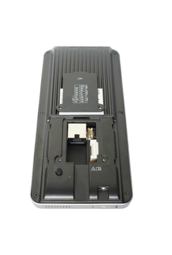 Terminal standalone IP de control acces si pontaj cu recunoastere faciala, amprenta, Card si cod QR - HIKVISION DS-K1T341AMF-S