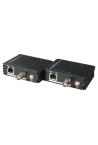 Extender date+PoE (EPOC) pe cablu Coaxial/UTP, 400-500 metri - UTEPO UTP7301EPOC