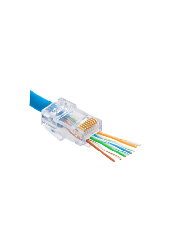 Mufa RJ-45 UTP Cat.6 EZ Passthrough (100 buc) RJ45-CAT6-EZ