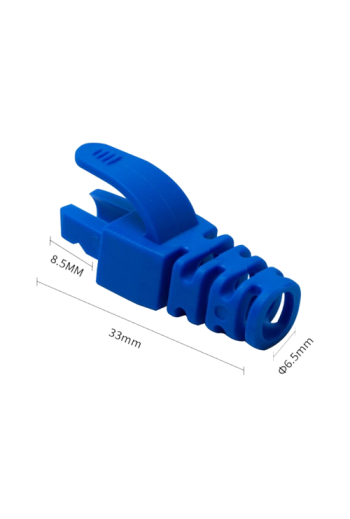Manson protectie mufa RJ45, albastru (100buc) RJ45-CAP-BL
