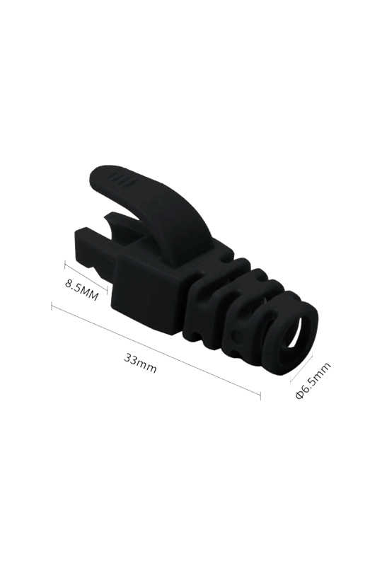 Manson protectie mufa RJ45, negru (100buc) RJ45-CAP-BK