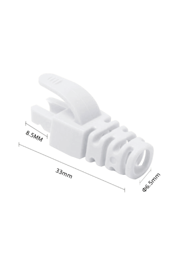 Manson protectie mufa RJ45, alb (100buc) RJ45-CAP-WH