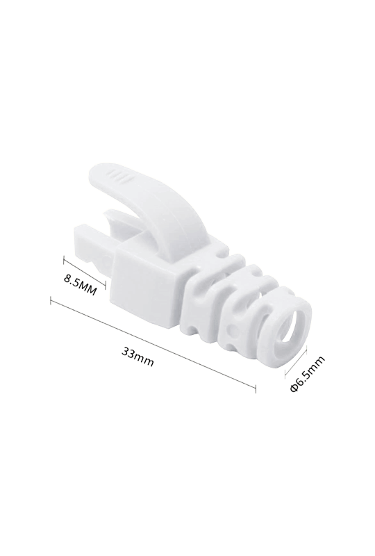 Manson protectie mufa RJ45, alb (100buc) RJ45-CAP-WH