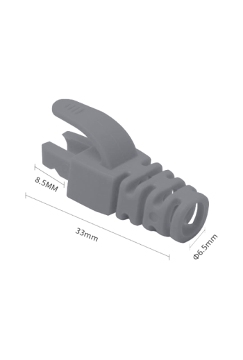 Manson protectie mufa RJ45, gri (100buc) RJ45-CAP-GY