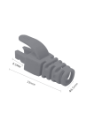 Manson protectie mufa RJ45, gri (100buc) RJ45-CAP-GY