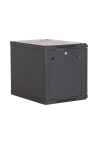 Rack perete 9U 19'' 600x450, capacitate incarcare 80 Kg, negru - ASYTECH Networking ASY-9U-6045W