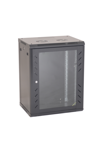 Rack perete 15U 19' 600x600, capacitate incarcare 80 Kg, negru - ASYTECH Networking ASY-15U-6060W