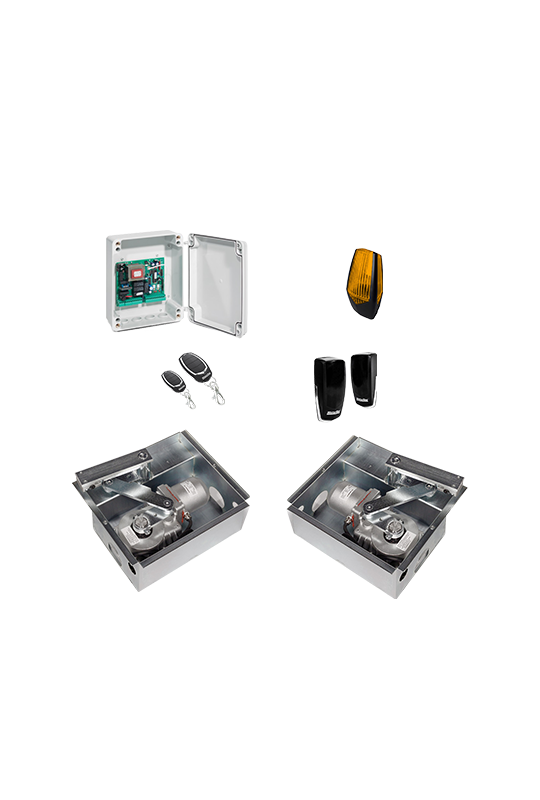 Automatizare ingropata pentru poarta batanta 2x2.5m - MOTORLINE SUBWING700-KIT