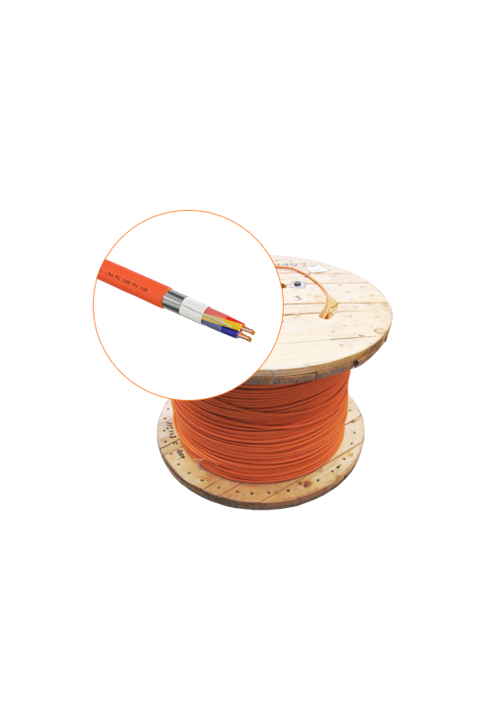 Cablu incendiu JE-H(St)H FE 180 E30/E90, 2x2x08 ecranat, 500m - EuroClass MEK90-2x2x08-T