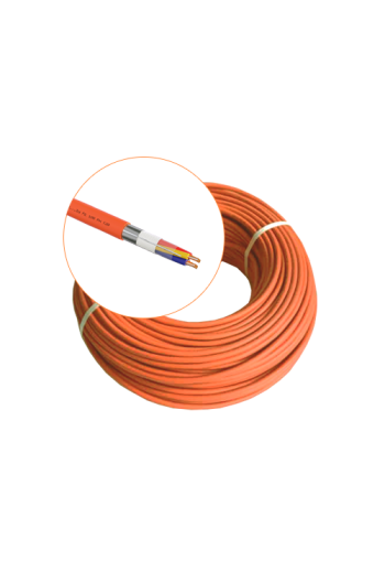 Cablu incendiu JE-H(St)H FE 180 E30/E90, 2x2x08 ecranat, 100m - EuroClass  MEK90-2x2x08