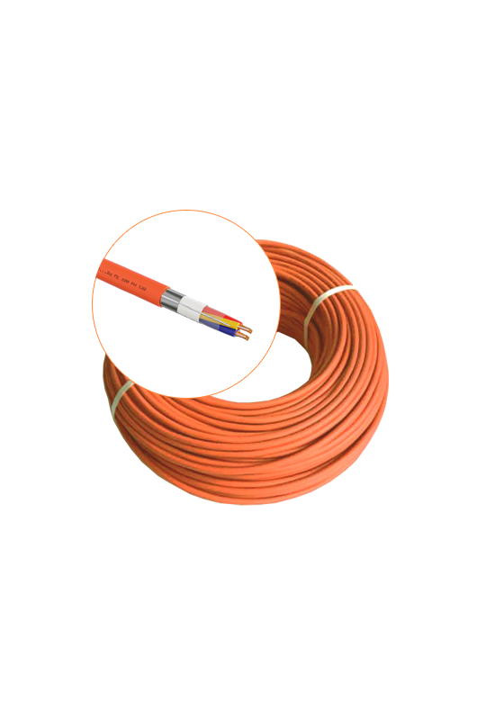 Cablu incendiu JE-H(St)H FE 180 E30/E90, 2x2x08 ecranat, 100m - EuroClass  MEK90-2x2x08
