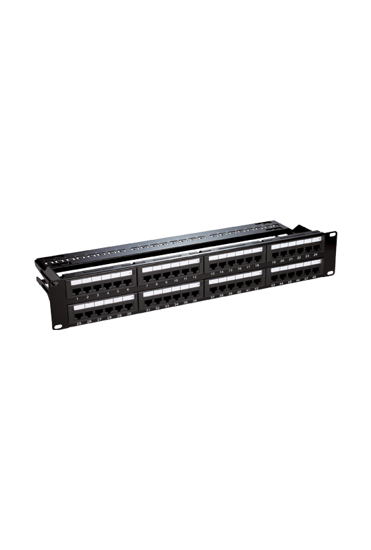 Patch Panel 2U, UTP cat6, 48 porturi RJ45 - ASYTECH Networking ASY-PP-UTP6-48