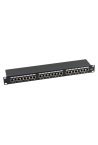Patch Panel 1U, FTP cat6, 24 porturi RJ45 - ASYTECH Networking ASY-PP-FTP6-24
