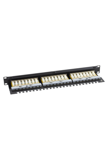 Patch Panel 1U, FTP cat6, 24 porturi RJ45 - ASYTECH Networking ASY-PP-FTP6-24