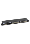 Patch Panel 1U, FTP cat6A, 24 porturi RJ45 - ASYTECH Networking ASY-PP-FTP6A-24