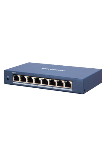 Switch 8 porturi Gigabit, SMART Management - HIKVISION DS-3E1508-EI