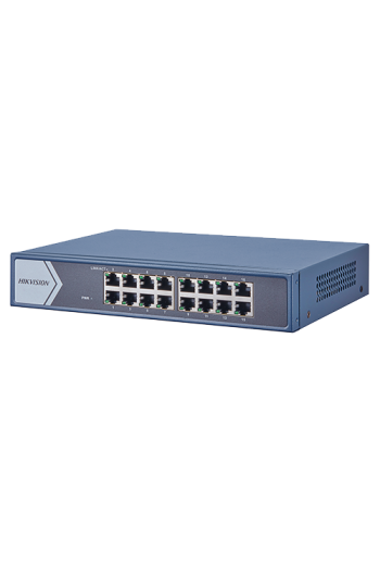 Switch 16 porturi Gigabit, SMART Management - HIKVISION DS-3E1516-EI
