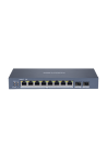 Switch 8 porturi Gigabit PoE, 2 port SFP uplink, SMART Management - HIKVISION DS-3E1510P-SI