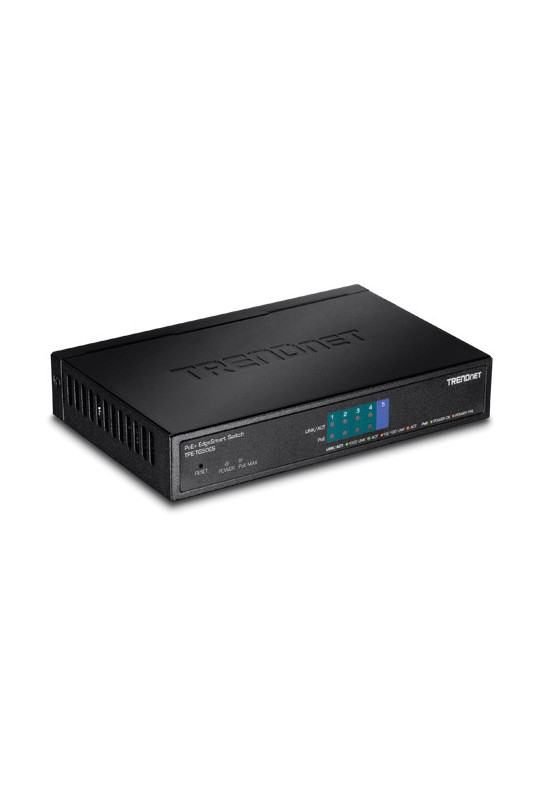 Switch 4 Gigabit PoE+ 31W, 1 port uplink Gigabit- TRENDnet TPE-TG50ES