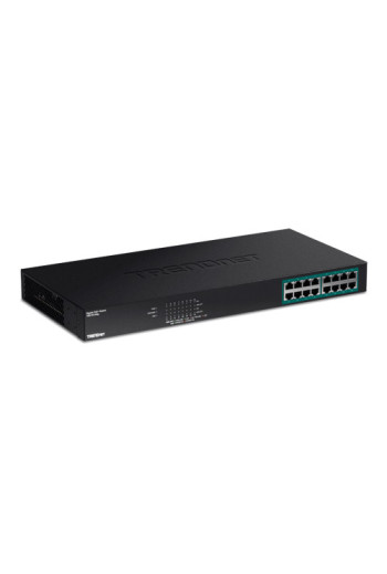 Switch 16 porturi Gigabit PoE+ 246W - TRENDnet TPE-TG160G
