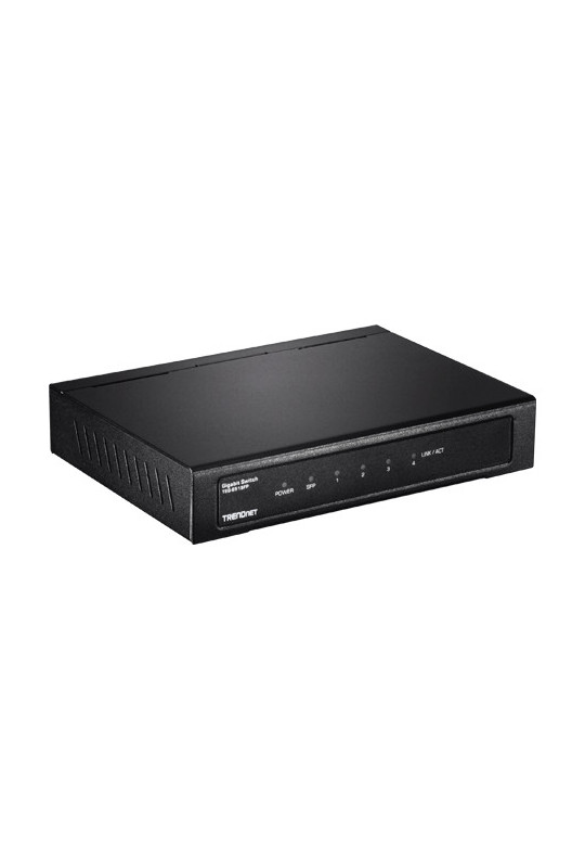 Switch 4 porturi Gigabit , 1 slot SFP - TRENDnet TEG-S51SFP