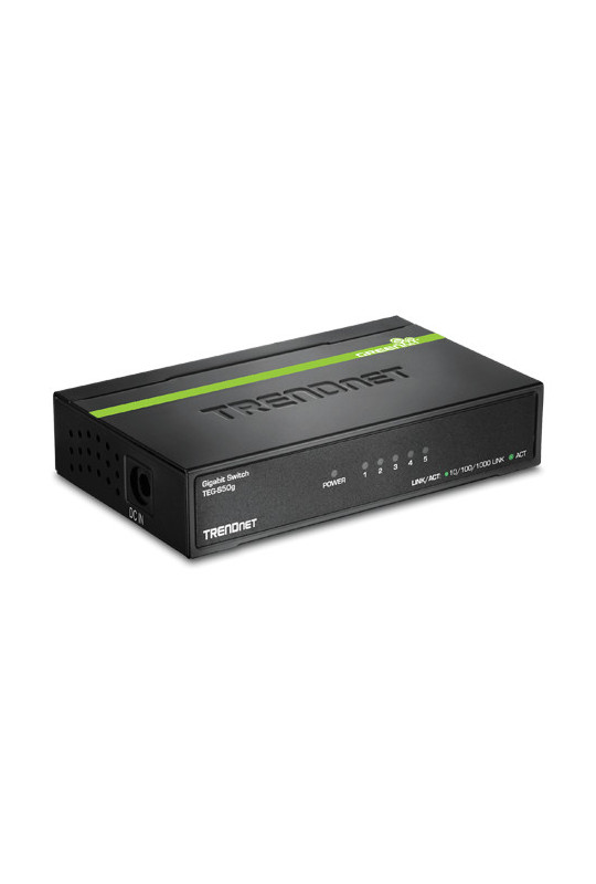 Switch GREENnet 5 porturi Gigabit - TRENDnet TEG-S50G