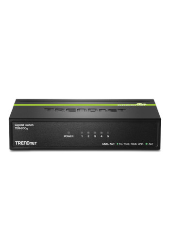 Switch GREENnet 5 porturi Gigabit - TRENDnet TEG-S50G