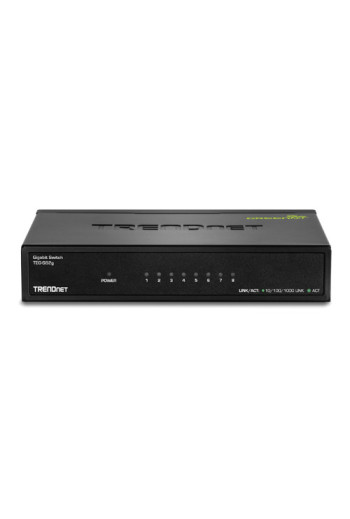 Switch GREENnet 8 porturi Gigabit - TRENDnet TEG-S82G