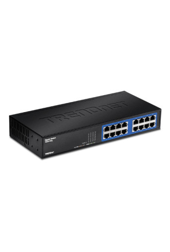 Switch GREENnet 16 porturi Gigabit - TRENDnet TEG-S16DG