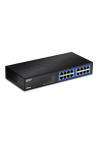 Switch GREENnet 16 porturi Gigabit - TRENDnet TEG-S16DG