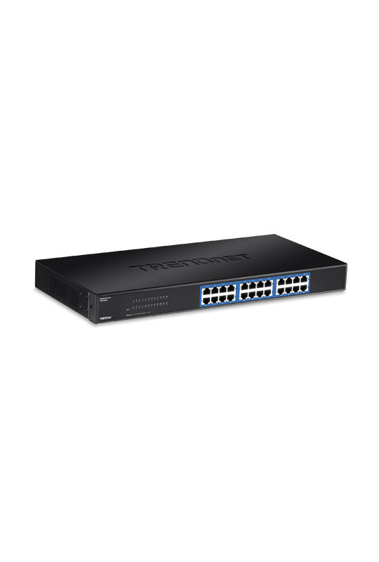 Switch GREENnet rack mount 24 porturi Gigabit - TRENDnet TEG-S24G