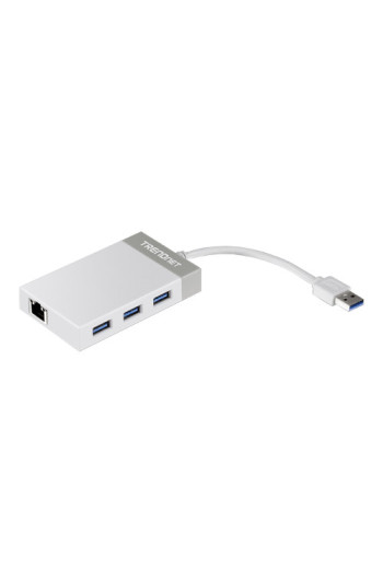 Adaptor USB 3.0 la Gigabit, Hub USB - TRENDnet TU3-ETGH3