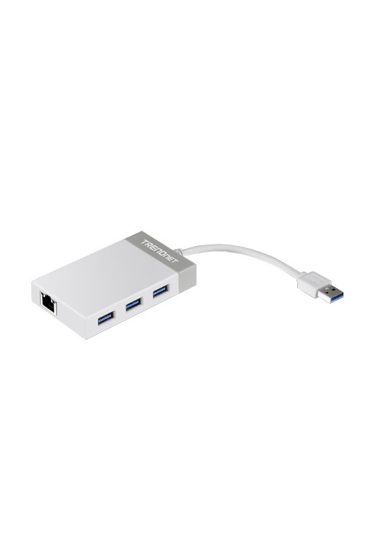 Adaptor USB 3.0 la Gigabit, Hub USB - TRENDnet TU3-ETGH3