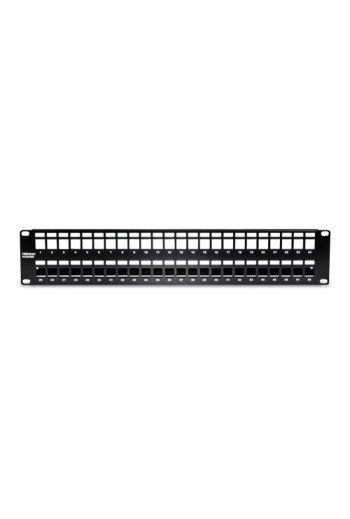 Patch Panel ecranat 48 porturi blank keystone 2U - TRENDnet TC-KP48S